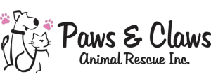 Paws & Claws Animal Rescue Logo